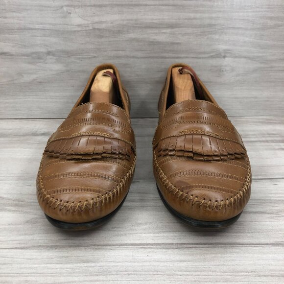 Giorgio Brutini Loafers Men\'s 10.5 D Tan Leather Slip On Shoes main image 9